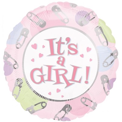 Buy And Send It's A Girl 18 inch Foil Balloon
